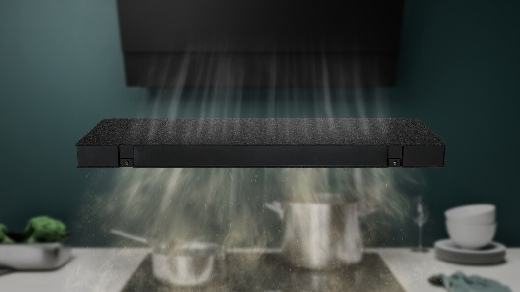 Electrolux kullfilter absorberer matos når du lager mat.