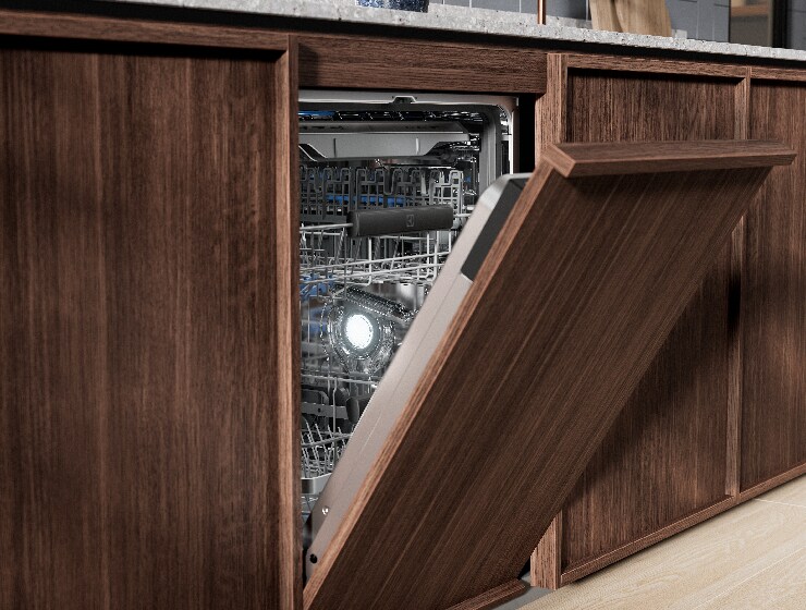 Halvåpen oppvaskmaskin