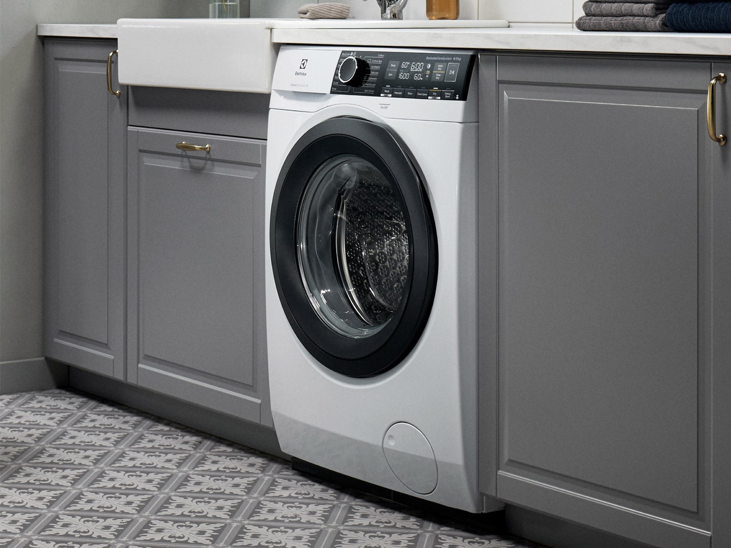 Electrolux kombinert vaskemaskin og tørketrommel