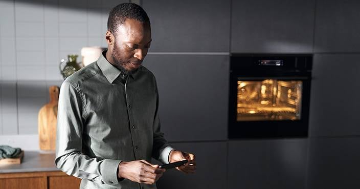 Forberedelse av mat i en dampovn