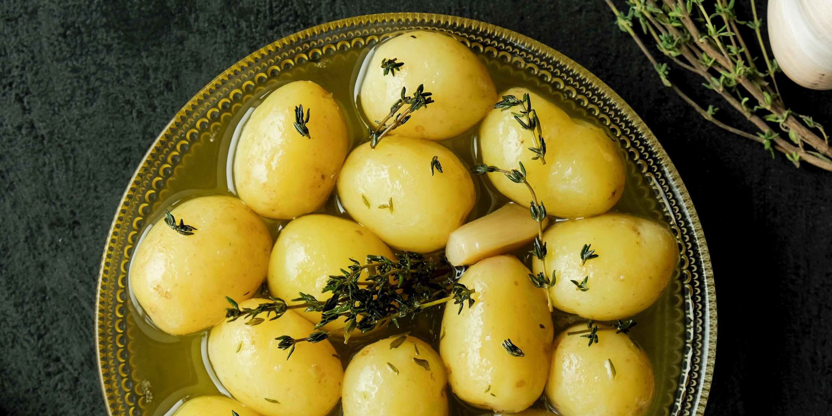 Konfiterte poteter med SousVide