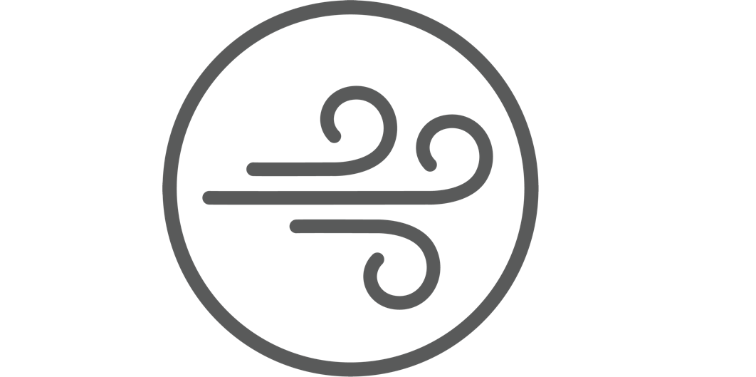 symbol luftstrøm
