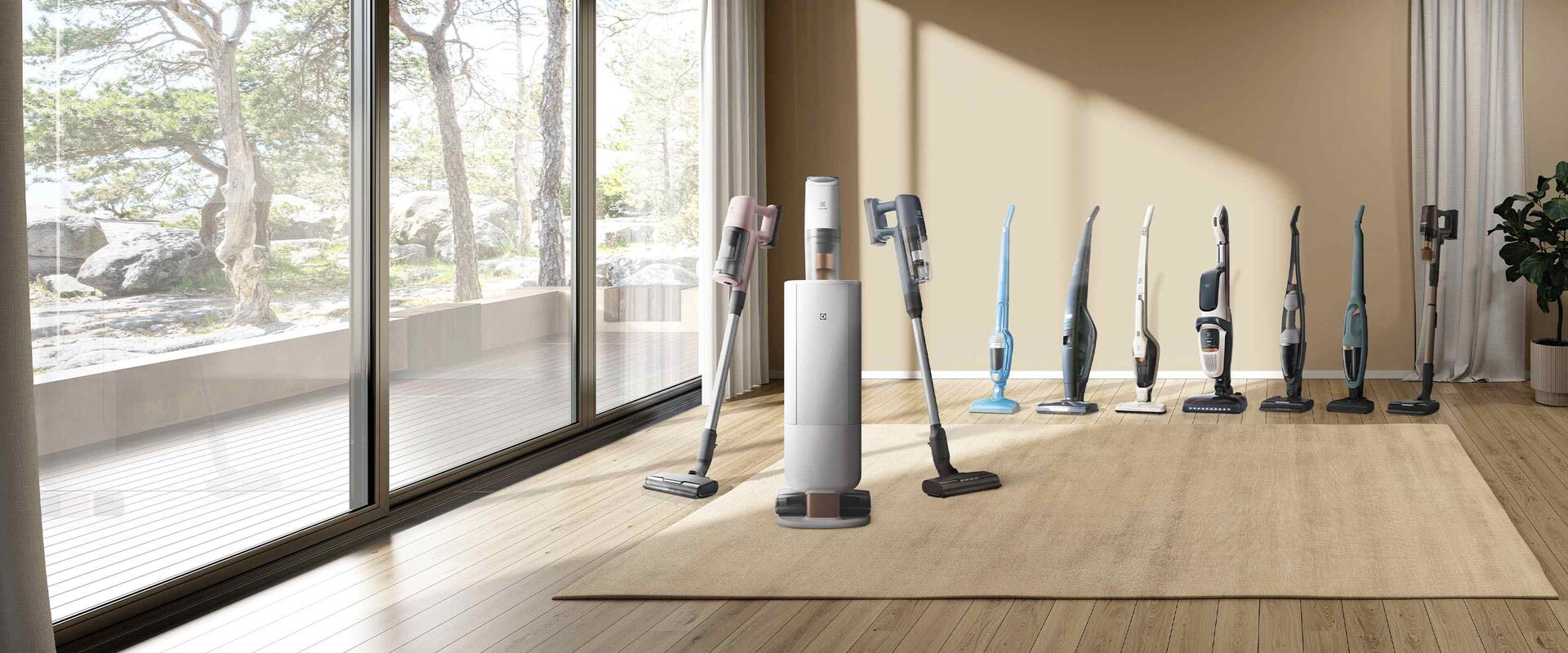 Electrolux oppladbare støvsugere