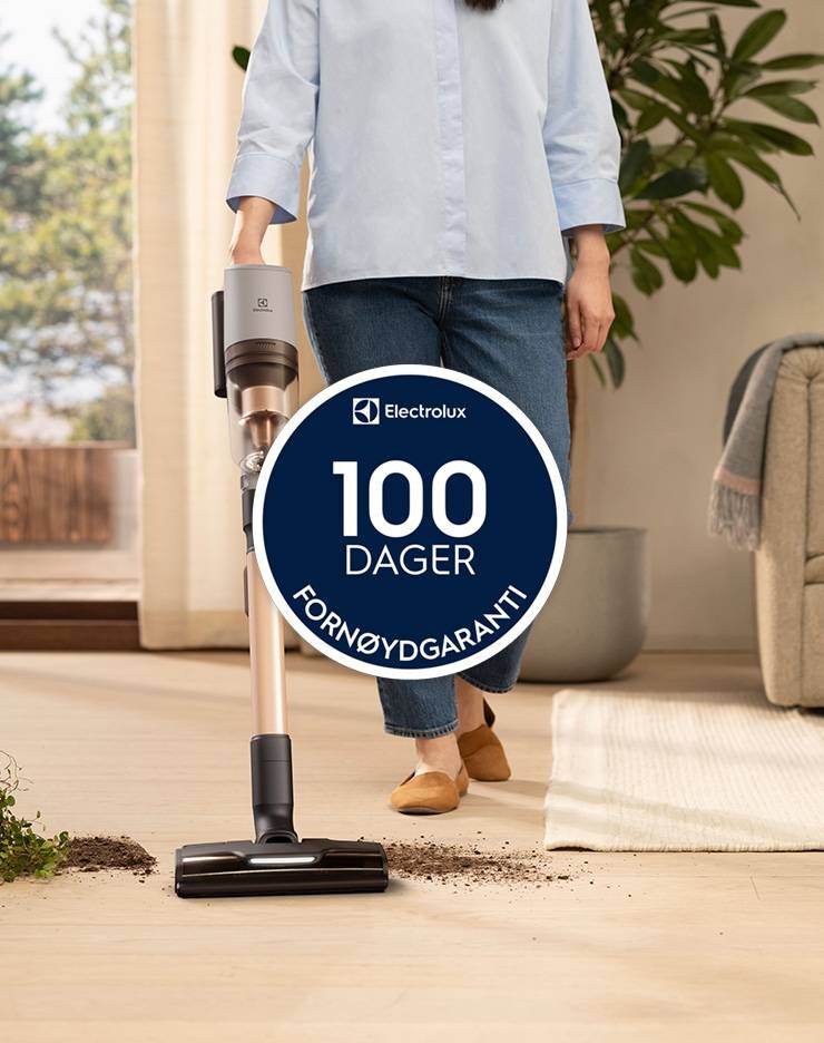 100 dager fornøydgaranti 