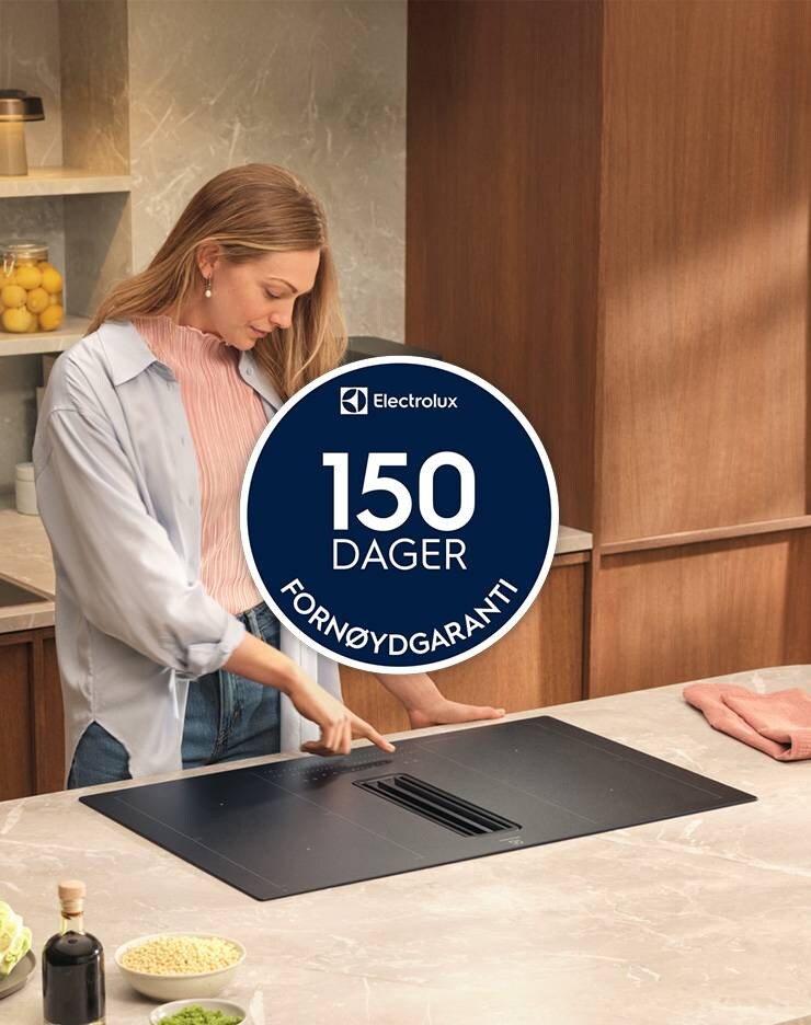 150 dager fornøydgaranti 